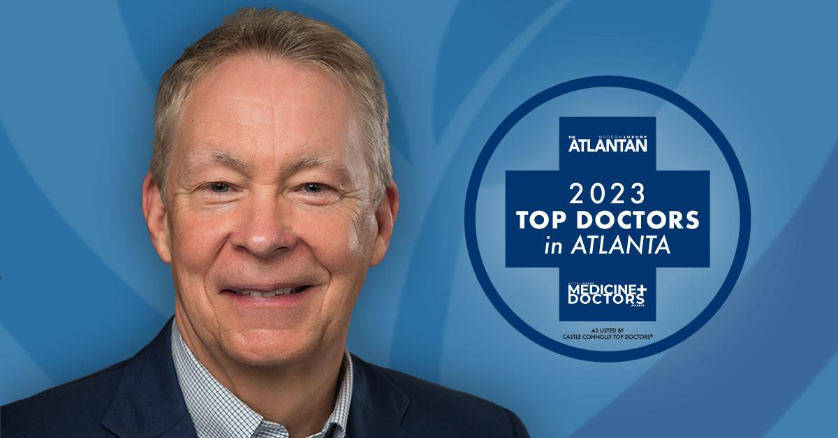 Ronal Terry wins 2023 Top Doctors Atlanta award.